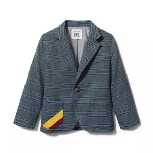 Janie and jack boys blazer holiday size 4 blue